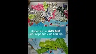 Скрапбукинг. Посылка от "Lady Bug". Новый релиз. Тестируем.