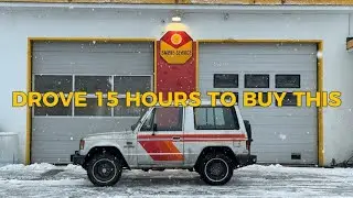 Mitsubishi Pajero sitting for 17 years, bringing it back to life