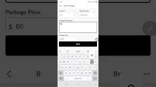 Lessons Provider: Creating Service Packages