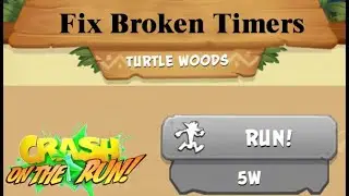 Crash On The Run Glitch (Fixing Broken Timers)