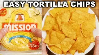 How To Make Tortilla Chips | At Home