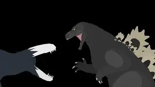 Godzilla VS. SCP 682 | Stick Nodes