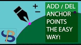 SHORTCUT: ADD/DELETE ANCHOR POINTS THE EASY WAY!