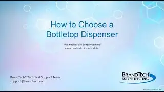 How To Choose a Bottletop Dispenser Webinar
