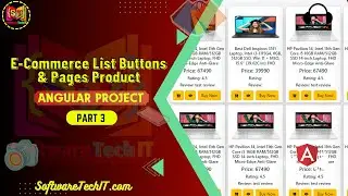 Angular ep 3 : Create Button Buy, Cart,View Details Pages | Create Ecommerce Angular Project EShop
