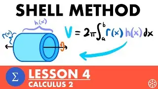 The Shell Method | Calculus 2 Lesson 4 - JK Math