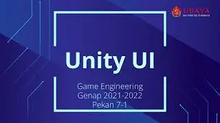 GE 7-1: Unity UI
