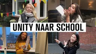 #33 UNITY: EERSTE REACTIE OP SCHOOL 📚 | JUNIOR SONGFESTIVAL 2020 🇳🇱