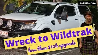 Upgraded 4WD For Less Than $10K || From A Wreck To A Wildtrak