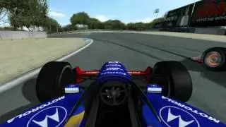 Corkscrew overtake by Figo