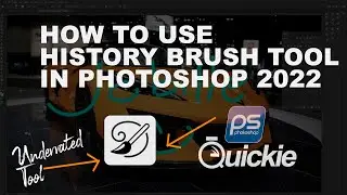 How to Use History Brush Tool in Photoshop 2022 - Photoshop Quickie