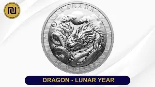 Dragon - Lunar Year 3 Oz Silver Coin