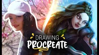 SÜRPRİZİM VAR ! Art Vlog  iPad Pro - Procreate​