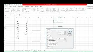 Drawing histogram using data analysis | sampling in data analysis