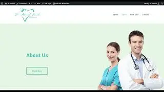 Hurbad Web Design Diploma Student Projects  ( Dr Ahmed Hospital ) By Ahmed Jimale