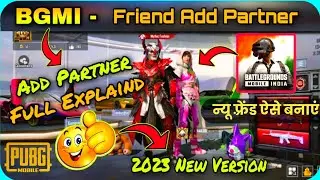 Bgmi Me New Friend Kaise Banaye | BGMI Game Me Apne Friend Ko Add Kaise Kare | Pubg Friend