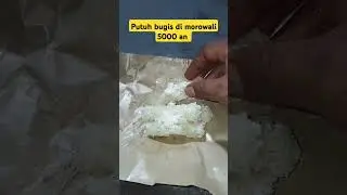 Tanggal tua di morowali makan putuh bugis saja harga RP 5000 an #morowali #makanan