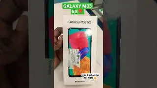 😱🔥SAMSUNG Galaxy M33 5G UNBOXING 🥳
