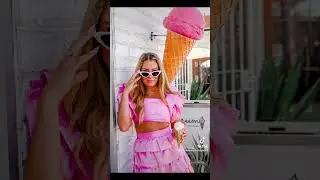 Barbie Movie themed photoshoot 