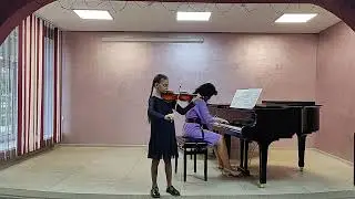 А. Кравчук Концерт G-dur 1 часть - исполняет Бурмак Елизавета 9 лет
