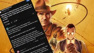 Why is Bethesda Stealing Actors Voices? Indiana Jones & the AI Woes