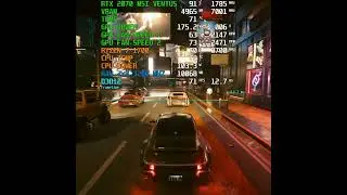 RYZEN 7 1700 (OC 3.7 GHZ) + RTX 2070 IN CYBERPUNK 2077