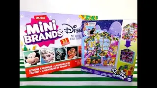Unboxing Mini Brands Disney Store & Polly Pocket Advent Calendars!