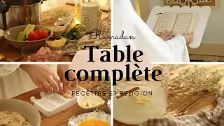 وصفات طاولة عرضة في رمضان من مملحات و ديسير لشربة أم زوجي اللذيذة..فقرة دينية توعوية و الكثير