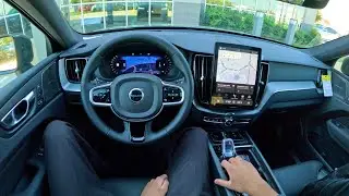 2026 Volvo XC60 B5 Ultra Black Edition - POV Test Drive