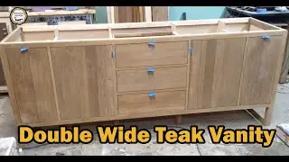 How To Build A Bathroom Vanity || Reclaimed Wood