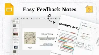 How to add comments to a presentation in Google Slides (Feedback Tool)