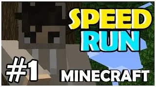 MINECRAFT SPEED RUN #1 - THIS  NEW CAVE SYSTEM IS MAD!