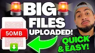 EASILY UPLOAD LARGE Digital Product Files Over 20MB On Etsy NOW