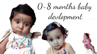 0-8 Months baby development 🤱🧸🪆#trending baby#baby girl#viral video