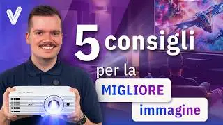 Come posizionare correttamente un proiettore: 5 consigli per un’immagine PERFETTA