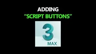 How to create Maxscript toolbar button