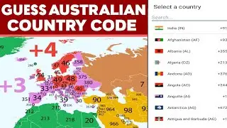 All Country code। Australian Country code। country code quiz
