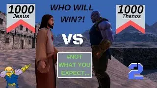 [UEBS] - Thanos Vs Jesus EPIC!!