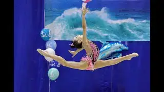 Терновская Кристина 2008г.р мяч Кубок черного моря-2020 1 место