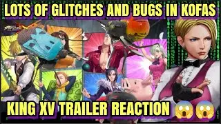 KOF All Star: THE GAME IS BUGGY BUT THERE'S LOGIC TO THE MADNESS PLUS KING XV TRAILER REACTION