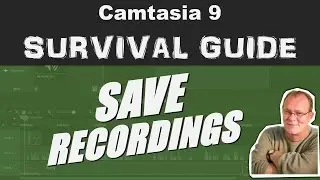 Camtasia 9 Recording Path Options
