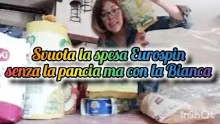 svuota la spesa senza la pancia ma con la Bianca 😍