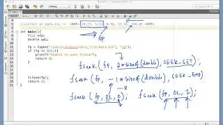 115 Moving the file pointer at any desired location using fseek