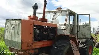 Отремонтировали сцепление у Т150 не разбирая его