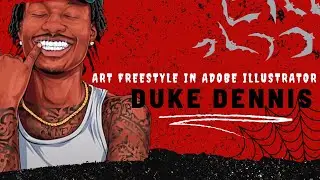 Creating Stunning Art Freestyle in Adobe Illustrator ft. Duke Dennis