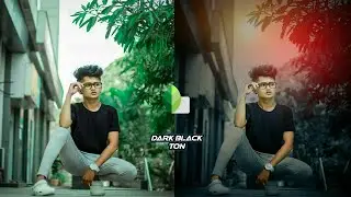 Snapseed- dark black tone photo editing | Atharv Raut Inspired photo editing