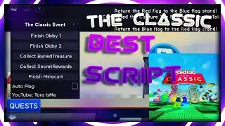 Roblox The Classic Script 🔥 (Finish Quests, Tokens, Tix)