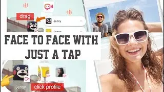 Video chat with your loved ones face to face with just a tap on JusTalk!