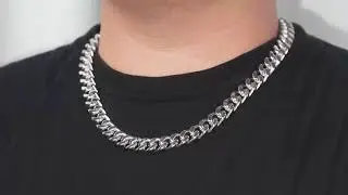 Bestyle Men Miami Cuban Chain Necklaces