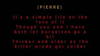 Great Comet Epilogue Lyrics